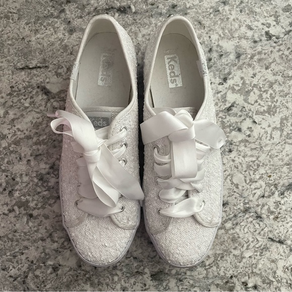 Sparkly platform Keds sneakers - Picture 2 of 4